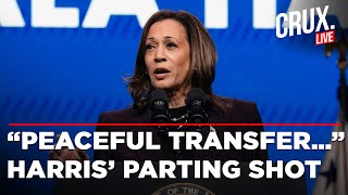 Kamala Harris Speech Live  Harris Concedes Defeat To Trump Tells Supporters “Don’t Despair” [upl. by Norbert434]