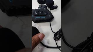 Unboxing Bluetooth wireless earphones for helmets while riding bikes earphones wirelessheadphone [upl. by Akcimat416]