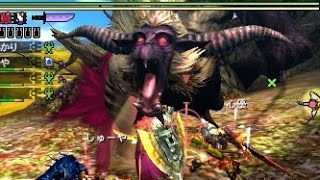 【MH4G実況】 友達とモンハン4G vs極限状態ラージャン Part73 [upl. by Fondea]