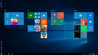 Windows 10 Pinning and Organizing Tiles [upl. by Adnohsel]