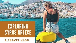 Things to do in Syros Greece ⭐Top places in Siros [upl. by Harwin]