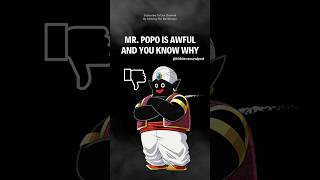 Mr Popo is awfuland you know why blackanime animecharacter dragonballz mrpopo dbz animetalk [upl. by Oniram353]