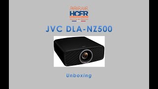 HCFR JVC DLA NZ500 Unboxing [upl. by Marlo]