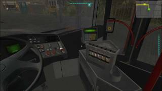 Bussimulator 2012 Einführung plus Linienfahrt auf Linie 8flv [upl. by Rosenbaum]