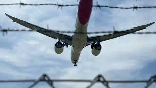 Embraer E190E2 HBAZH Helvetic Airways landing Sion airport Valais Switzerland 25072024 [upl. by Cote]