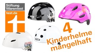 Test Fahrradhelme für Kinder Diese 4 sind mangelhaft [upl. by Milissa]