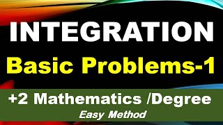 IntegrationBasic problemsMalayalam [upl. by Bradski]