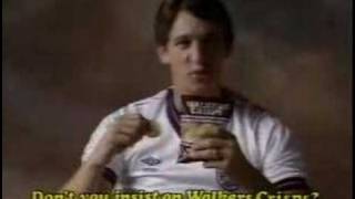 Walkers Crisps Gary Lineker  1980s UK Advert [upl. by Dacey486]