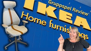 IKEA GRUPPSPEL Gaming Chair  Unboxing  Setup  Full Feature Review [upl. by Lizned]