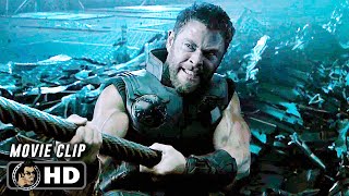 Stormbreaker Creation Scene  AVENGERS INFINITY WAR 2018 Movie CLIP HD [upl. by Alpers173]