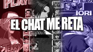 EL CHAT ME RETA EN KOF Y FATAL FURY [upl. by Adhamh]