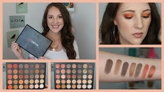 Morphe 35OM amp 35OS Palettes review swatches amp tutorial [upl. by Easton134]