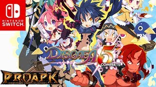 Nintendo Switch Disgaea 5 Complete Gameplay by NIS America [upl. by Oruam]