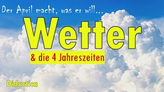 Wetter amp Jahreszeiten A1A2 [upl. by Susanne]