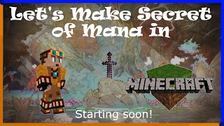 Live quotA Rabite and a Forestquot Lets Make Secret of Mana in Minecraft  3 [upl. by Ydennek170]