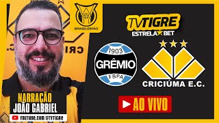 🔴 AO VIVO  CREMIO X CRICIÚMA  5ª RODADA BRASILEIRÃO 2024 SEM IMAGENS JOGO ATRASADO [upl. by Caffrey]