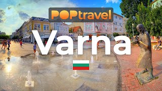 VARNA Bulgaria 🇧🇬 Evening Tour  4K 60fps UHD [upl. by Garek679]