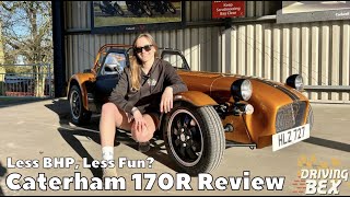 Does Less BHP Mean Less Fun  Caterham 170R Review  Donuts Sunny Drives amp All You Need To Know [upl. by Aihsoek]