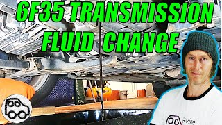 20132019 Ford Focus C Max Fusion Kuga 6F35 Transmission Fluid Change DIY  15L Ecoboost [upl. by Gaile]