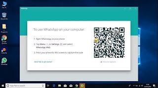 How To Install WhatsApp On Windows 10 [upl. by Maia]