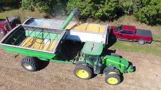 20241002 Rouch Farms Soybean Harvest [upl. by Aknahs35]