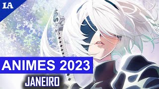 NOVOS ANIMES DE JANEIRO 2023  Guia de Temporada [upl. by Bandur]