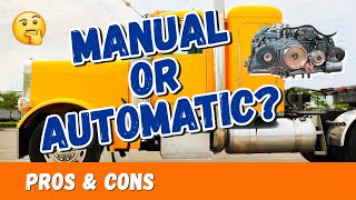 Manual VS Automatic Semi Truck Transmissions Manual Automatic Manual Automatic Hybrids [upl. by Dessma923]