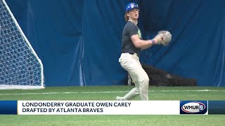 Londonderry graduate Owen Carey drafted by Atlanta Braves [upl. by Retsbew]