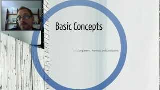 11 Basic Concepts Arguments Premises amp Conclusions [upl. by Lori]