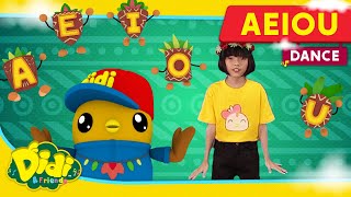 AEIOU Dance  Kids Dance Music  Didi amp Friends Kids Songs to Dance [upl. by Kinny]