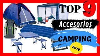 🔴Top 9 Accesorios Utiles de Acampada que puedes comprar en AMAZON Mejores Gadgets de Acampada [upl. by Euqinad]