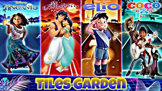 Encanto 🆚 Aladdin 🆚 Elio 🆚 Coco in Tiles Hop EDM Rush 🎶coffindance [upl. by Antons]