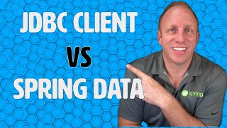 What is the difference between JDBC Client and Spring Data JDBC [upl. by Nerred]