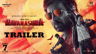 Ravanasura Movie Trailer  Mass Maharaja Ravi Teja  Sushanth  Sudheer Varma  Abhishek Nama [upl. by Jarlathus]