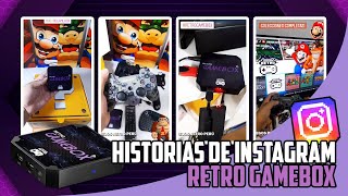 RETRO GAMEBOX  Consola Multijuegos  TV BOX Historias [upl. by Dinnage]