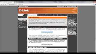 Dlink Router HowToHow to Configure Wireless Setting Using Setup Wizard [upl. by Ennairek]