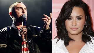 Demi Lovato REACTS To Loss Of Mac Miller [upl. by Ledniahs701]