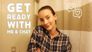 get ready with me amp chat job and wedding updates fall festivities and future videos [upl. by Bertie980]