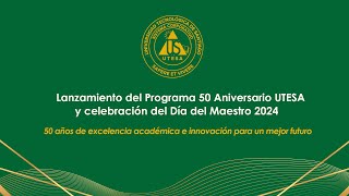 Lanzamiento Programa 50 Aniversario UTESA [upl. by Ettennaej968]