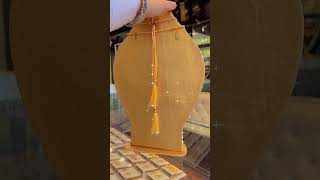 21k goldjewellery necklace wedding fyp goldaccessories youtubeshorts goldindubai arabicgold [upl. by Asenej]