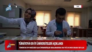 Türkiye’nin en iyi üniversiteleri açıklandı Türkiye’de tıp fakültesi olan üniversiteler sıralamas [upl. by Wootten834]