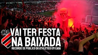 VAI TER FESTA NA BAIXADA músicas Os Fanáticos e recorde de público do AthleticoPR [upl. by Nanni144]