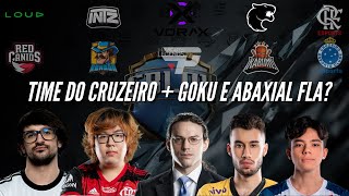 JANELA DE TRANSFERÊNCIAS CBLOL 2021  TIME DO CRUZEIRO GOKU E ABAXIAL NO FLAMENGO [upl. by Neelahs]