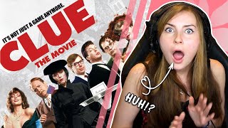 Clue 1985 Movie Reaction  First Time Watching WHAT IS THIS MOVIE [upl. by Ahsilrac829]