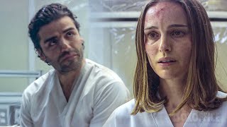 Natalie Portman amp Oscar Isaac weird embrace  End Scene  Annihilation  CLIP [upl. by Hsatan]