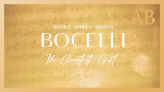 Andrea Matteo amp Virginia Bocelli  The Greatest Gift Official Lyric Video [upl. by Duaner]