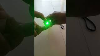 GREEN LASER POINTER  532NM  HIGH POWER short shorts [upl. by Ulita]