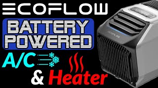 EcoFlow WAVE 2 – Portable Battery Powered AC and Heating – Amazing [upl. by Essyla]