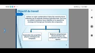 V10 Étude et réalisation dun supercondensateur à base des nanostructures [upl. by Enel]