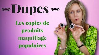 DUPES de produits populaires Copies à petits prix beauté 40 ans [upl. by Masterson552]